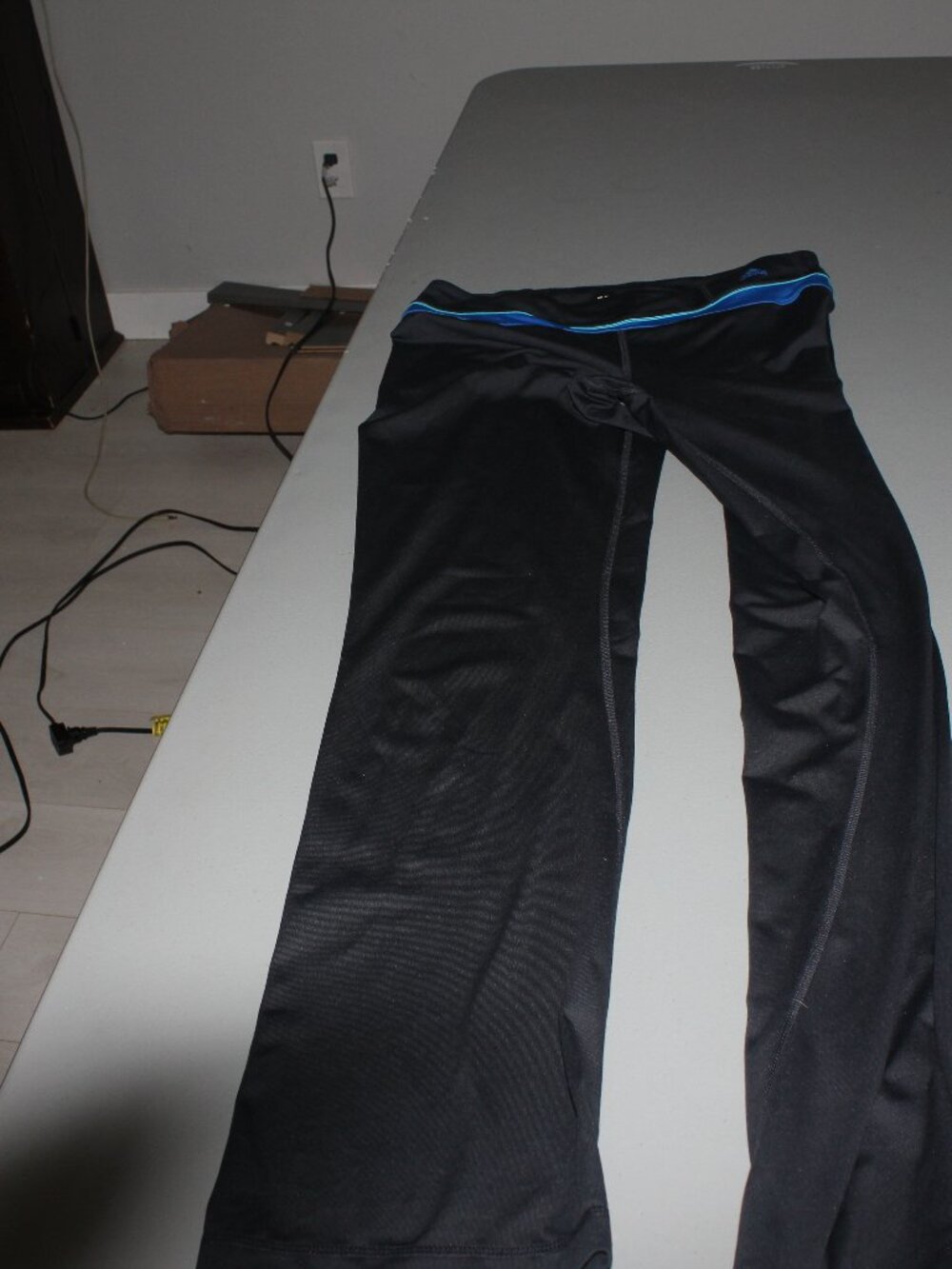 Black Adidas Athletic Pants Size Medium
